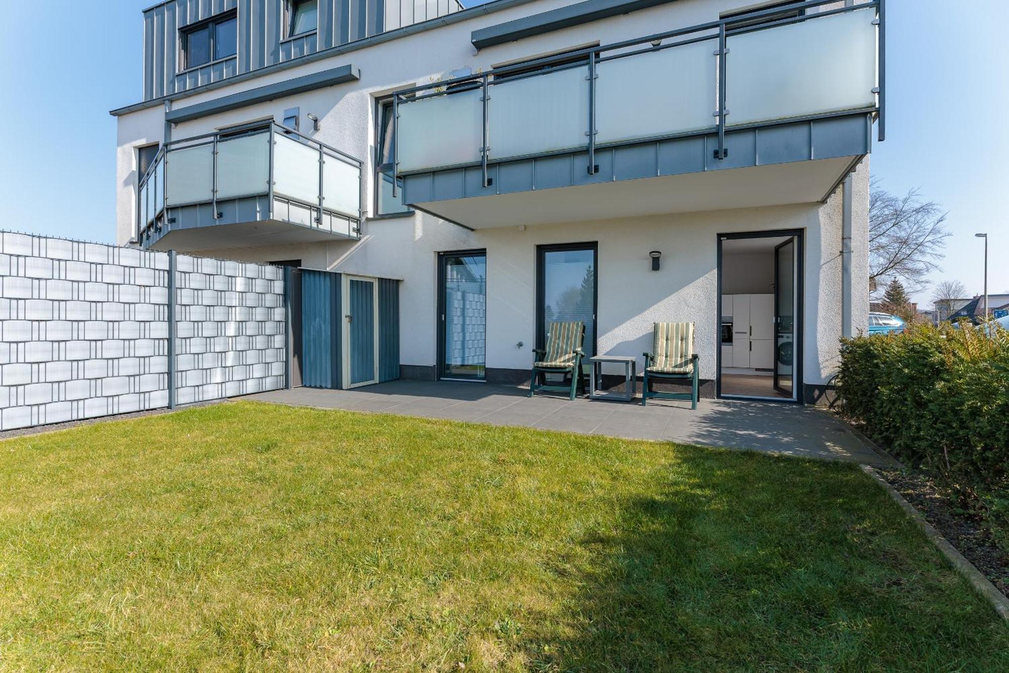 Apartment Zum Wohlfuehlen Mit 2 Zimmern I Garten I Terrasse I Kuechenzeile I Pkw-Parkplatz Ibbenbueren Ngoại thất bức ảnh